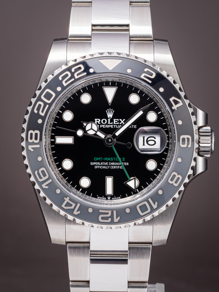 Rolex Stainless Steel GMT-Master II (126710GRNR)