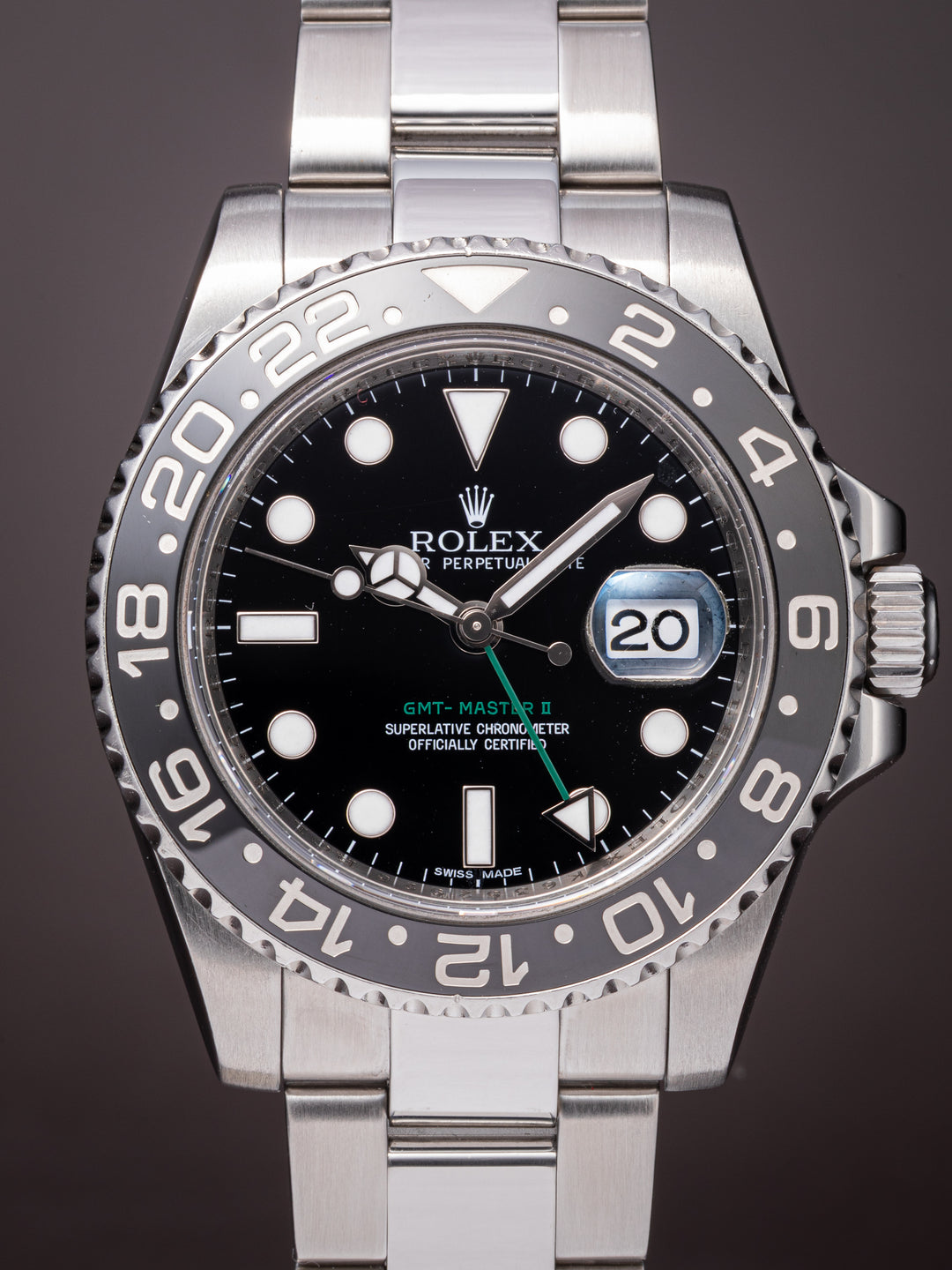 Rolex Stainless Steel GMT-Master II (116710LN)