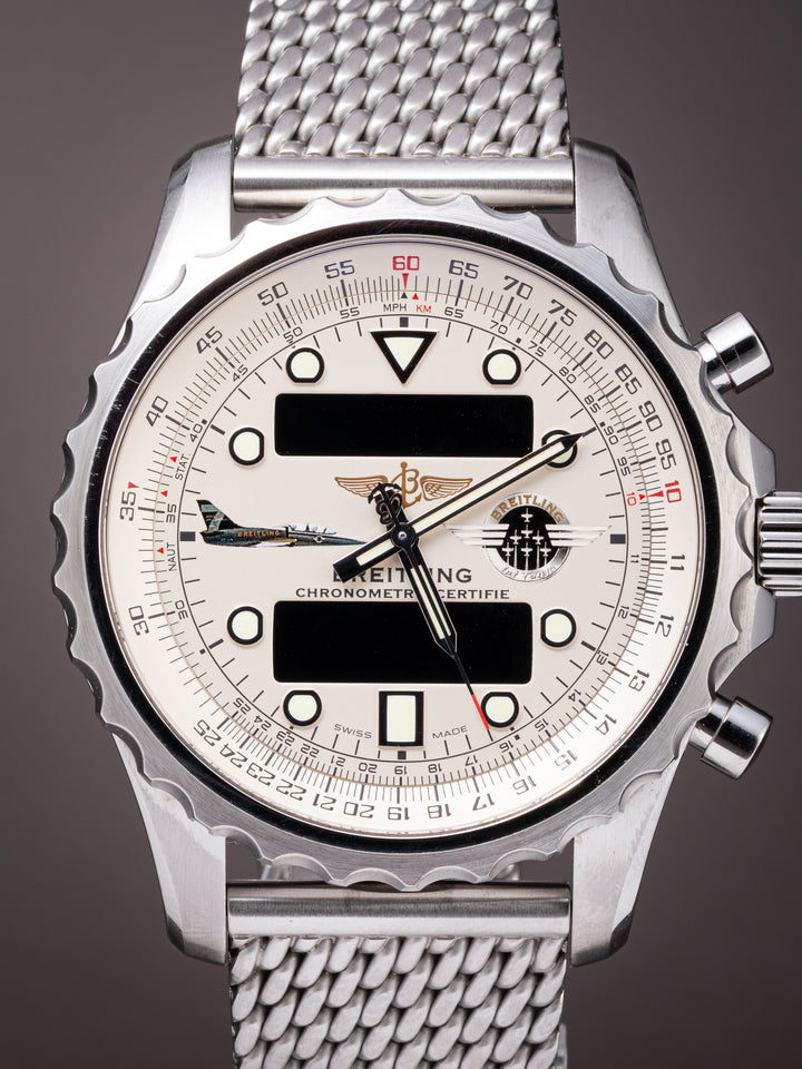 Breitling Stainless Steel Chronospace Jet Team Limited Edition (A78365)