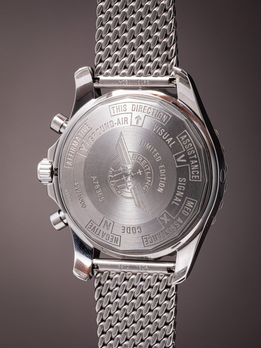 Breitling Stainless Steel Chronospace Jet Team Limited Edition (A78365)