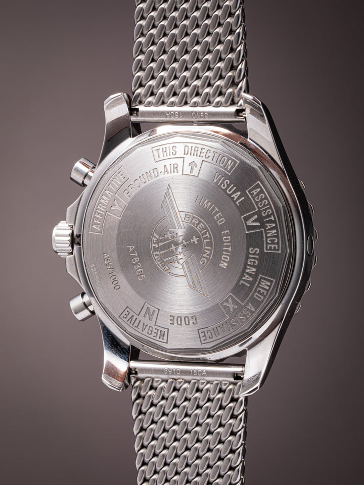Breitling Stainless Steel Chronospace Jet Team Limited Edition (A78365)