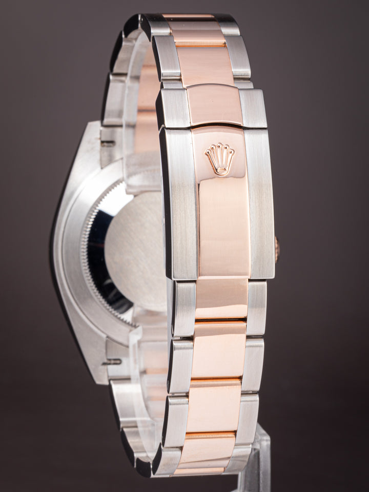 Rolex Stainless Steel and 18k Rose Gold Datejust 41 (126301)
