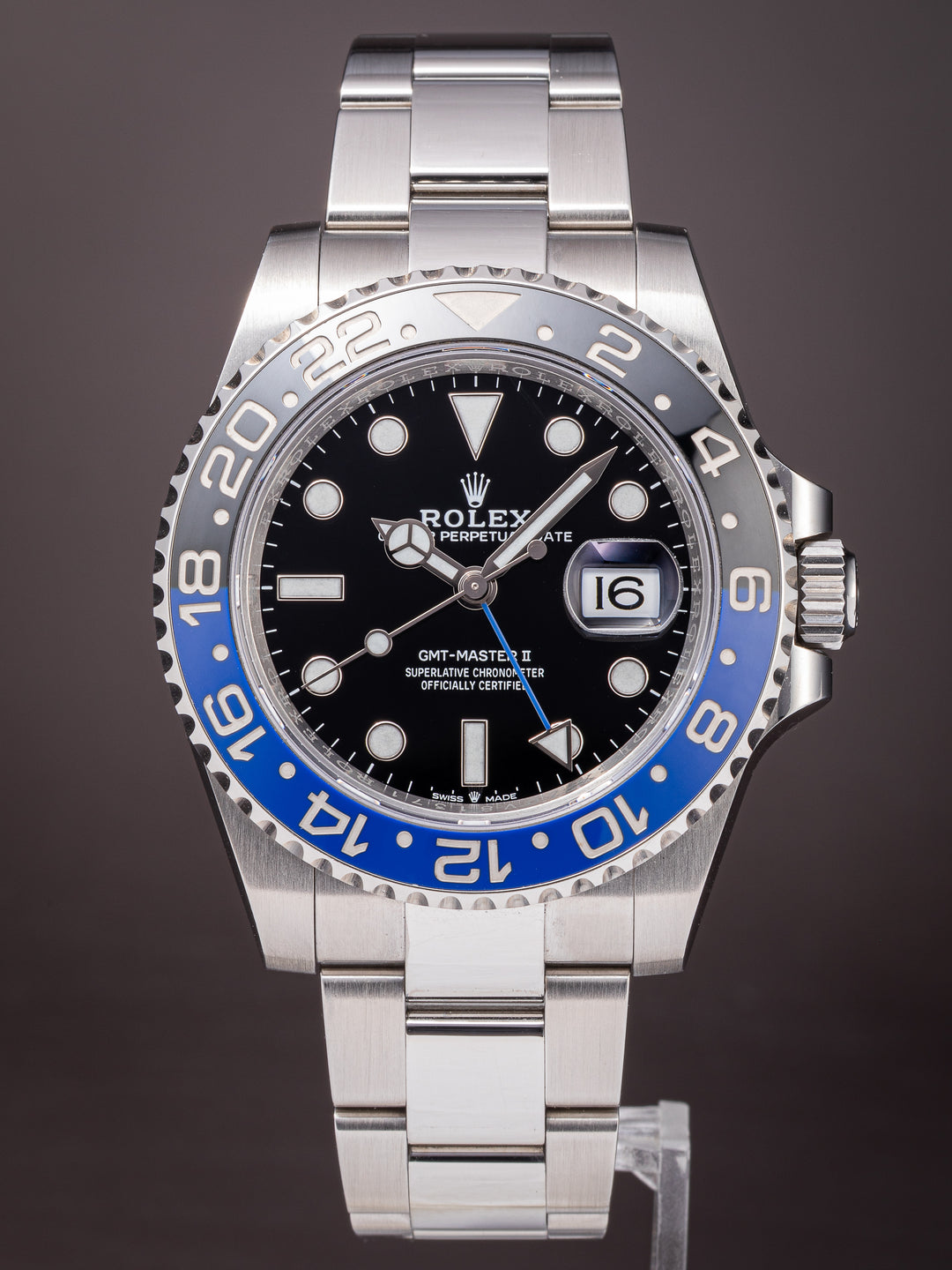 Rolex Stainless Steel GMT-Master II (126710BLNR)