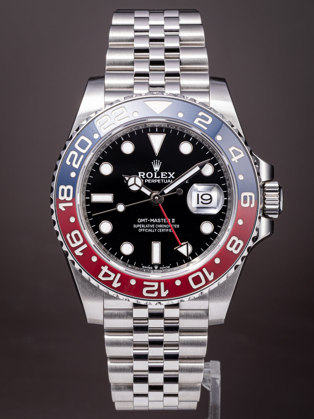 Rolex Stainless Steel GMT-Master II (126710BLRO)