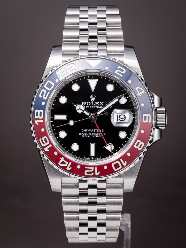 Rolex Stainless Steel GMT-Master II (126710BLRO)