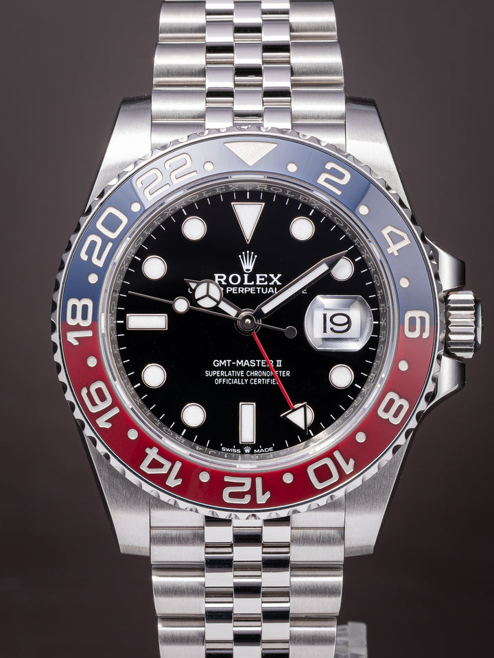 Rolex Stainless Steel GMT-Master II (126710BLRO)