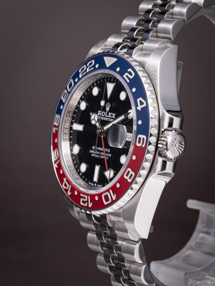 Rolex Stainless Steel GMT-Master II (126710BLRO)