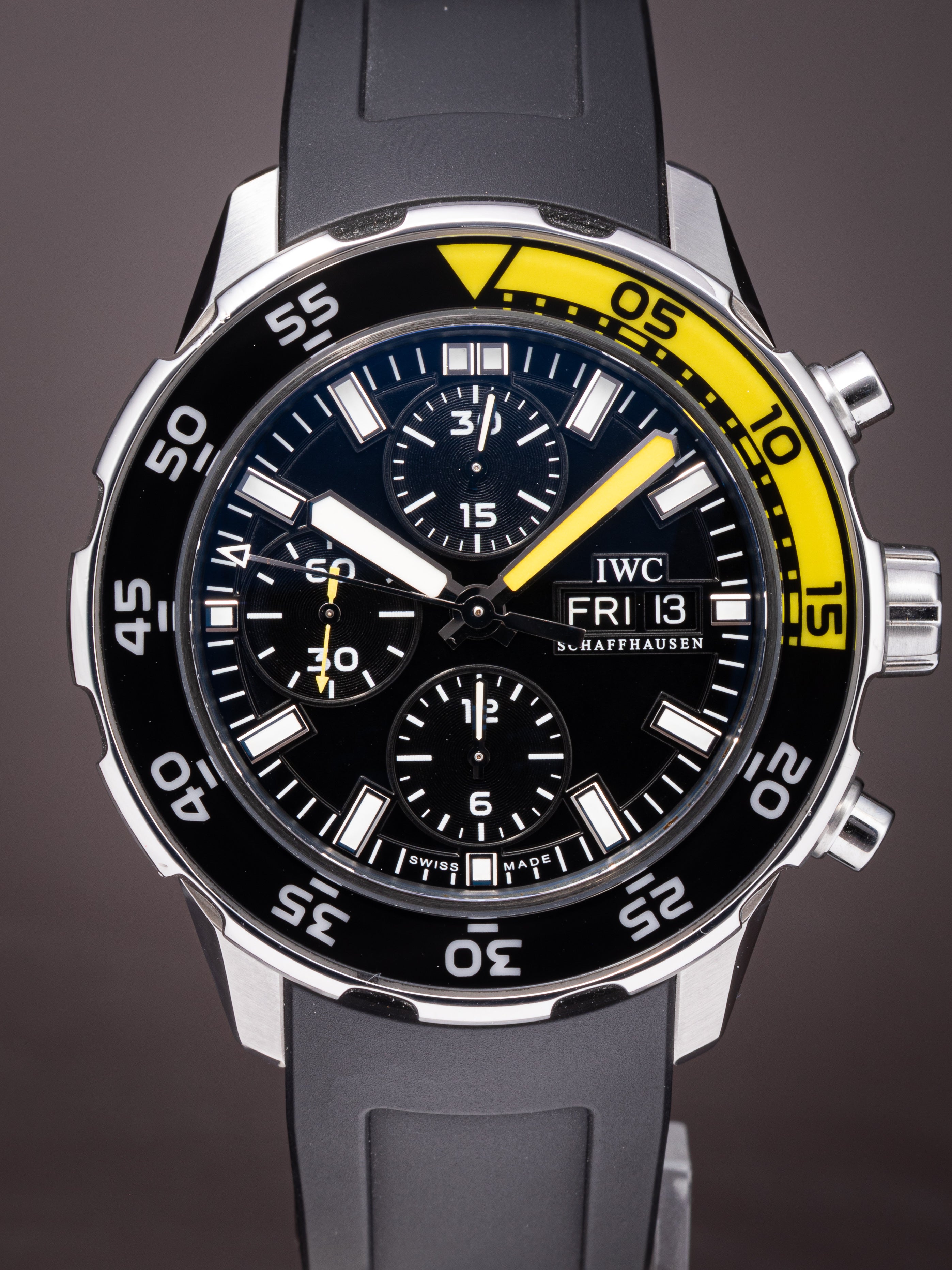 IWC Stainless Steel Aquatimer Chronograph (IW376709) – Watches Etc.