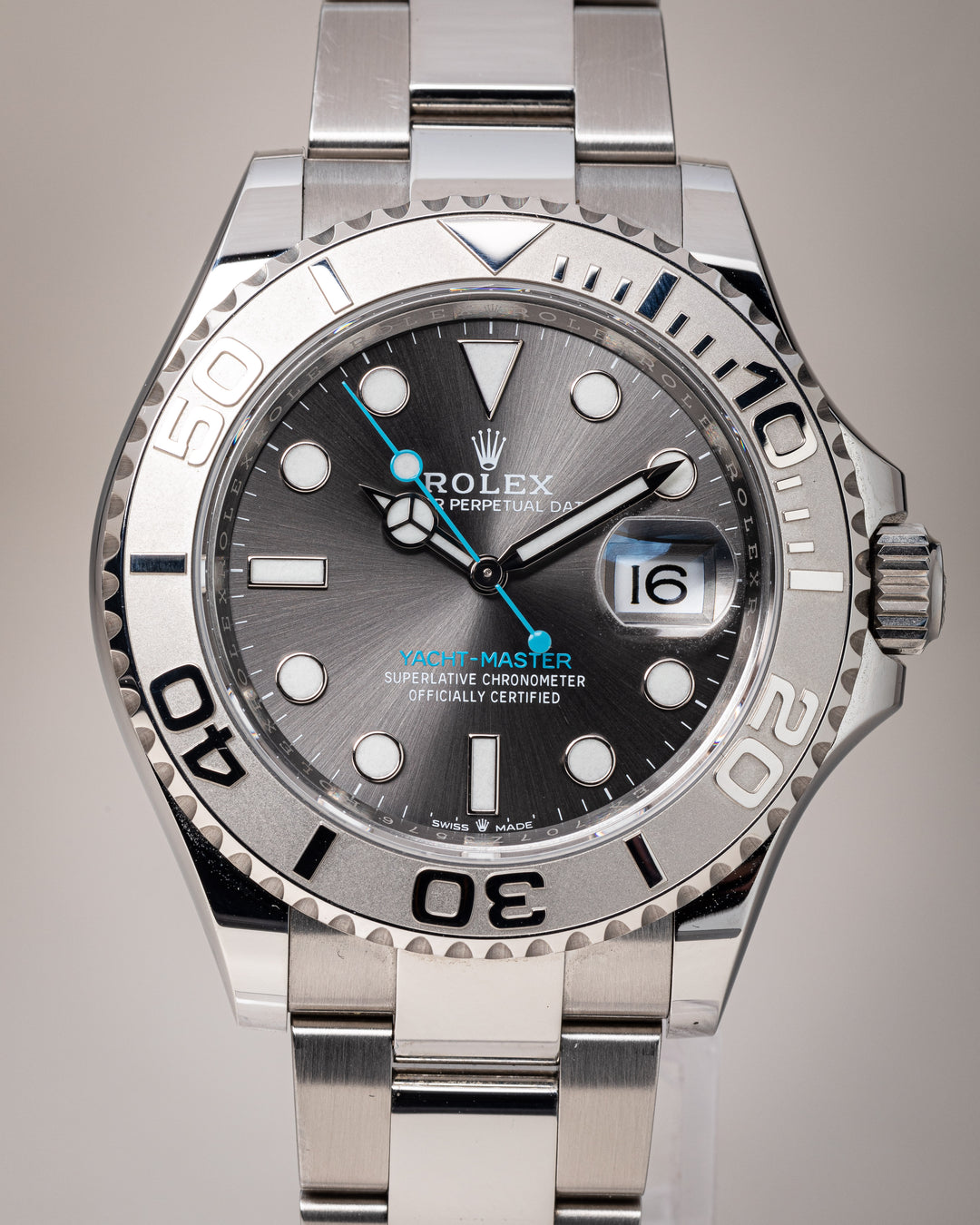 Rolex Stainless Steel and Platinum Yacht-Master (126622)