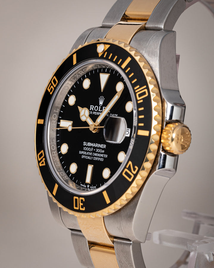 Rolex Stainless Steel and 18k Yellow Gold Submariner Date (126613LN)