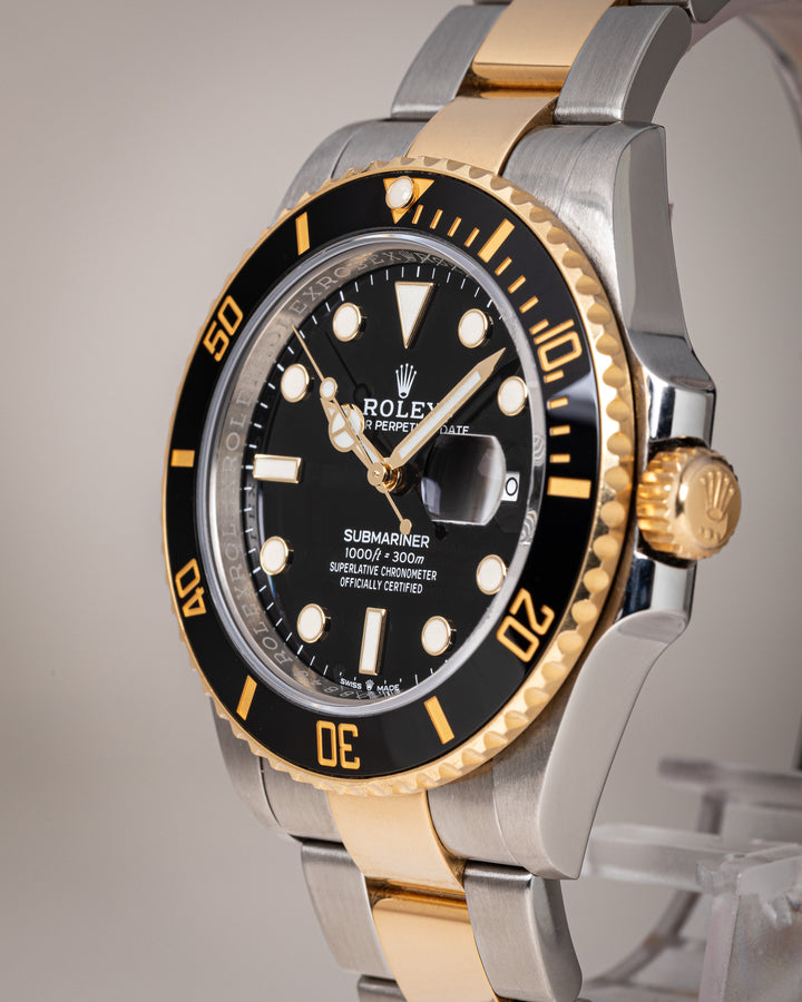 Rolex Stainless Steel and 18k Yellow Gold Submariner Date (126613LN)