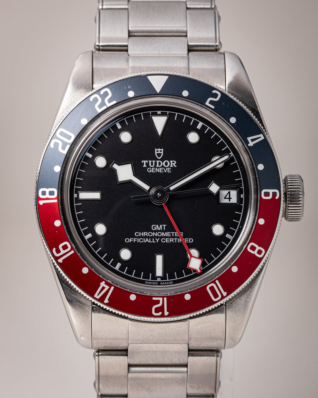 Tudor Stainless Steel Black Bay GMT (79830RB)