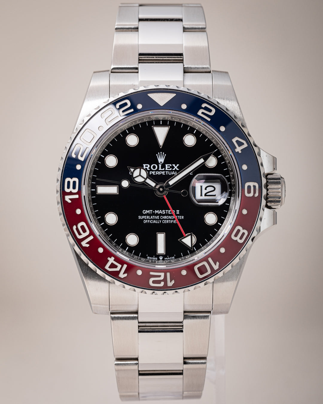 Rolex Stainless Steel GMT-Master II (126710BLRO)