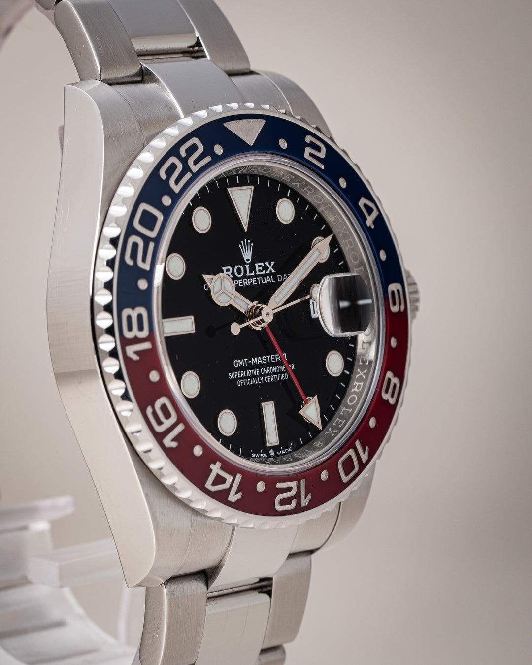 Rolex Stainless Steel GMT-Master II (126710BLRO)