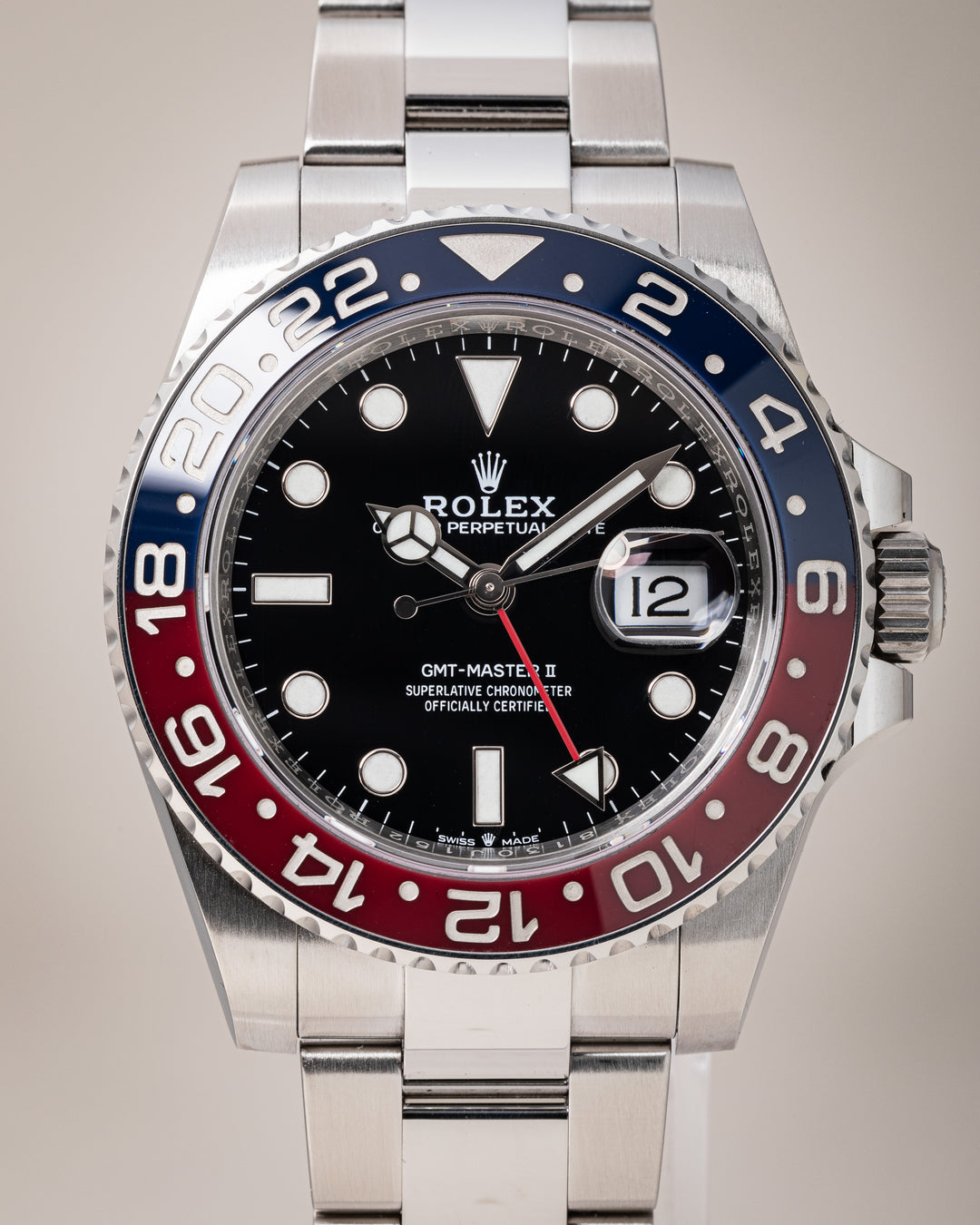 Rolex Stainless Steel GMT-Master II (126710BLRO)