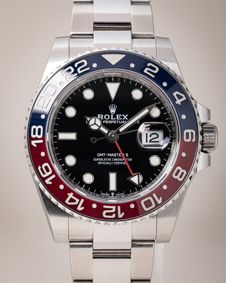 Rolex Stainless Steel GMT-Master II (126710BLRO)