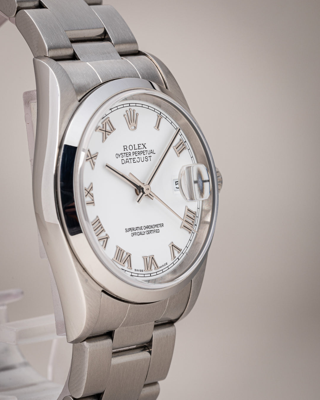 Rolex Stainless Steel Datejust (16200)