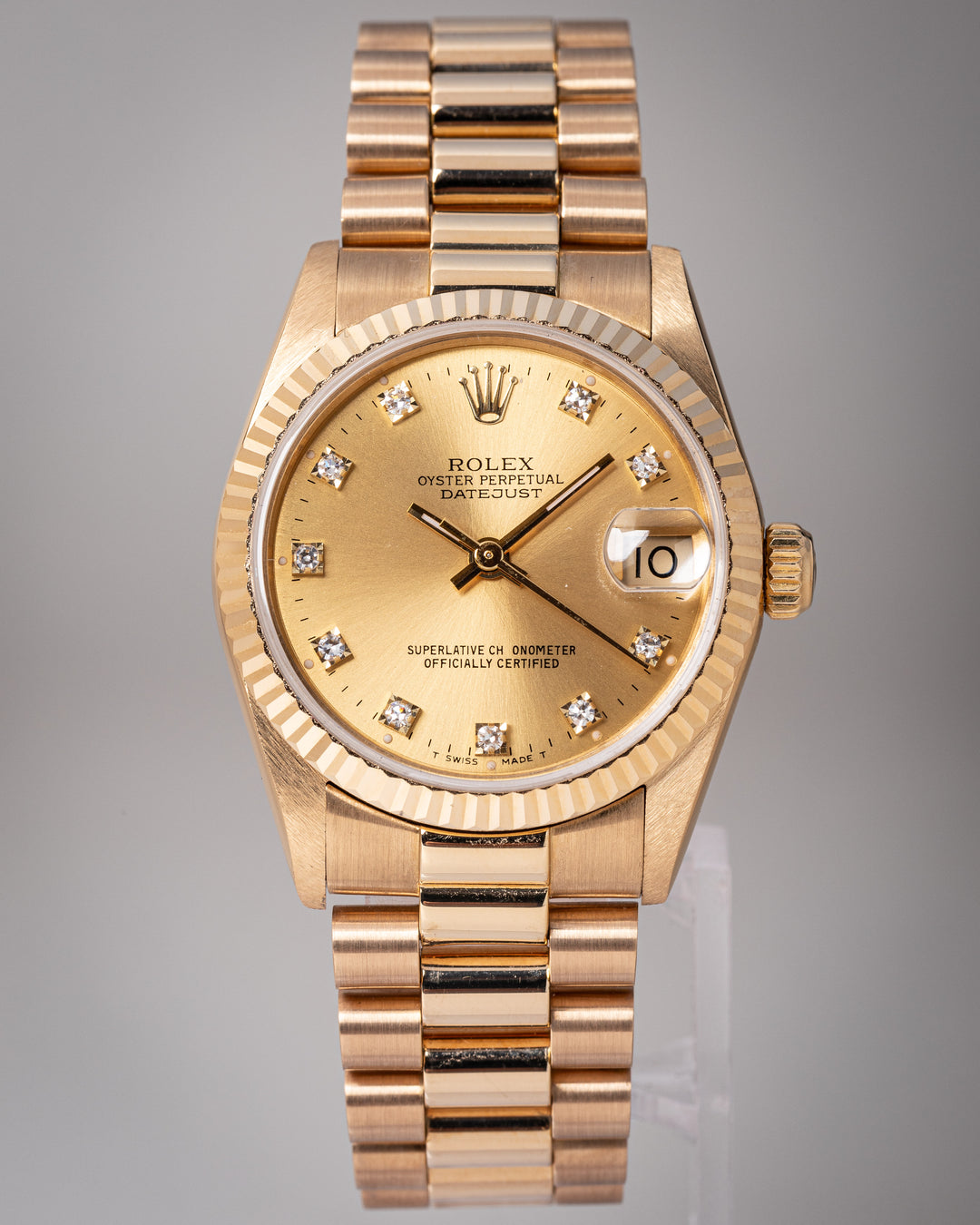 Rolex 18k Yellow Gold Women's Datejust (68278)