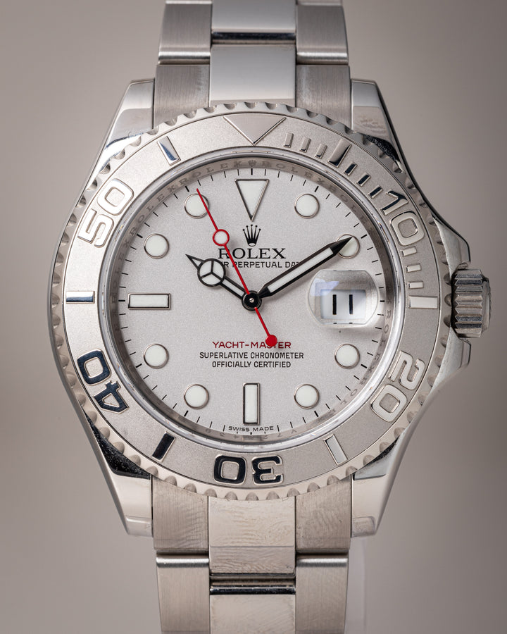 Rolex Stainless Steel and Platinum Yacht-Master (16622)