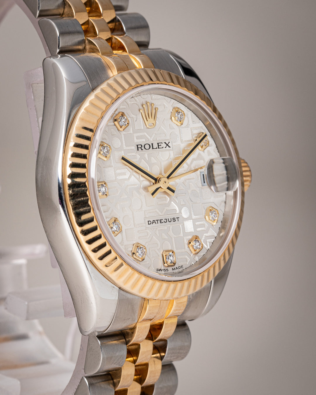 Rolex Stainless Steel and 18k Yellow Gold Women's Datejust (178273)