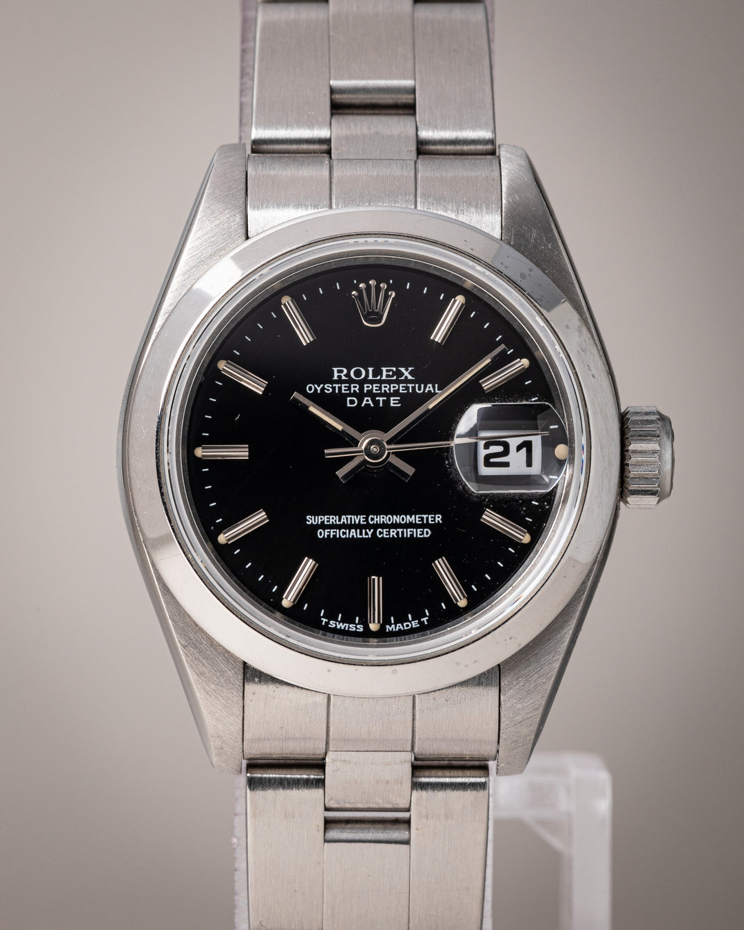 Rolex Stainless Steel Women's Date (69160)