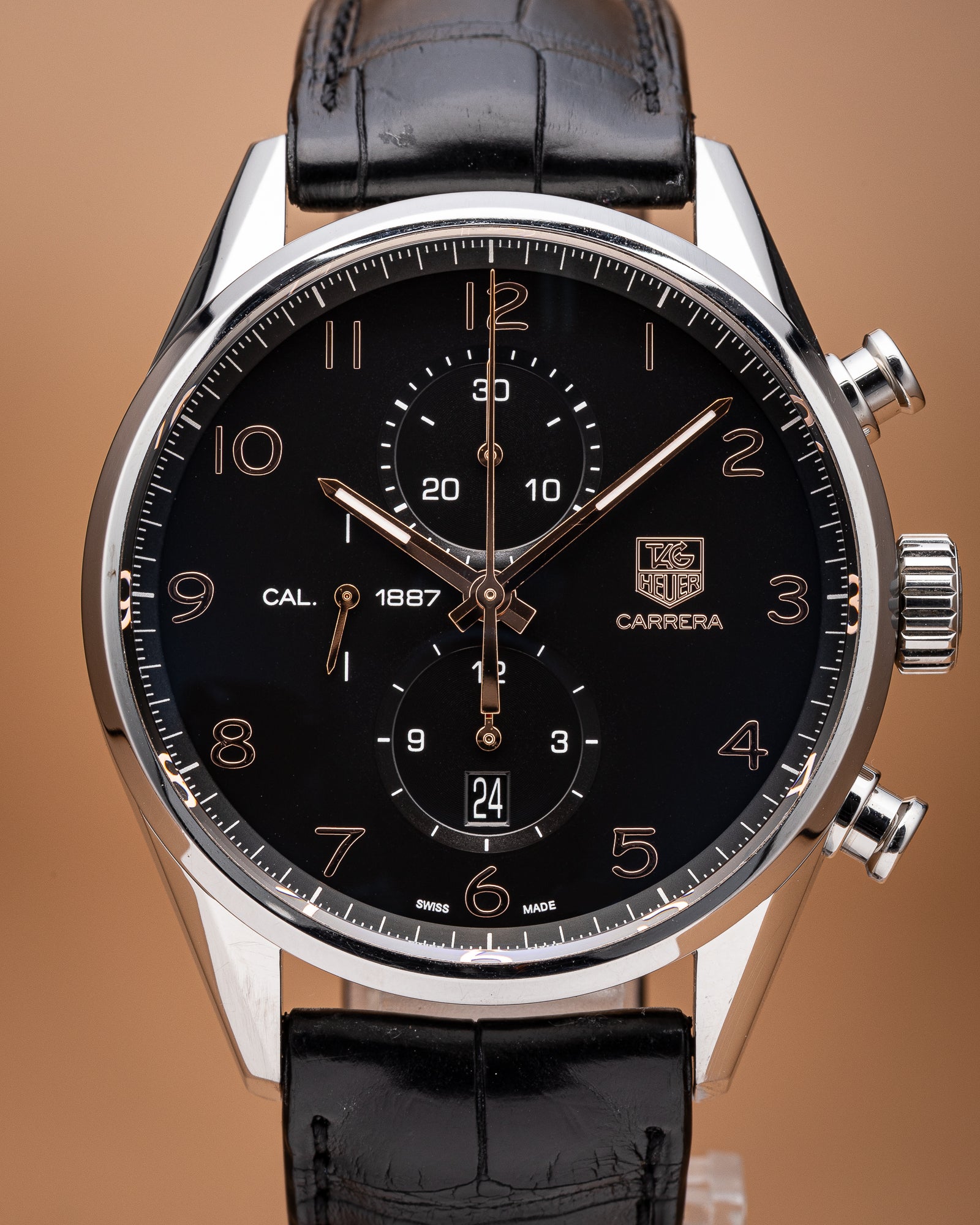 TAG Heuer Stainless Steel Carrera Cal 1887 Chronograph (CAR2014