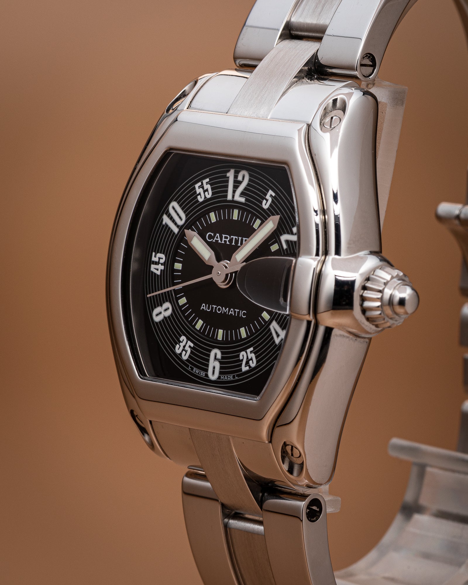 Cartier Stainless Steel Roadster Automatic (2510) – Watches Etc.