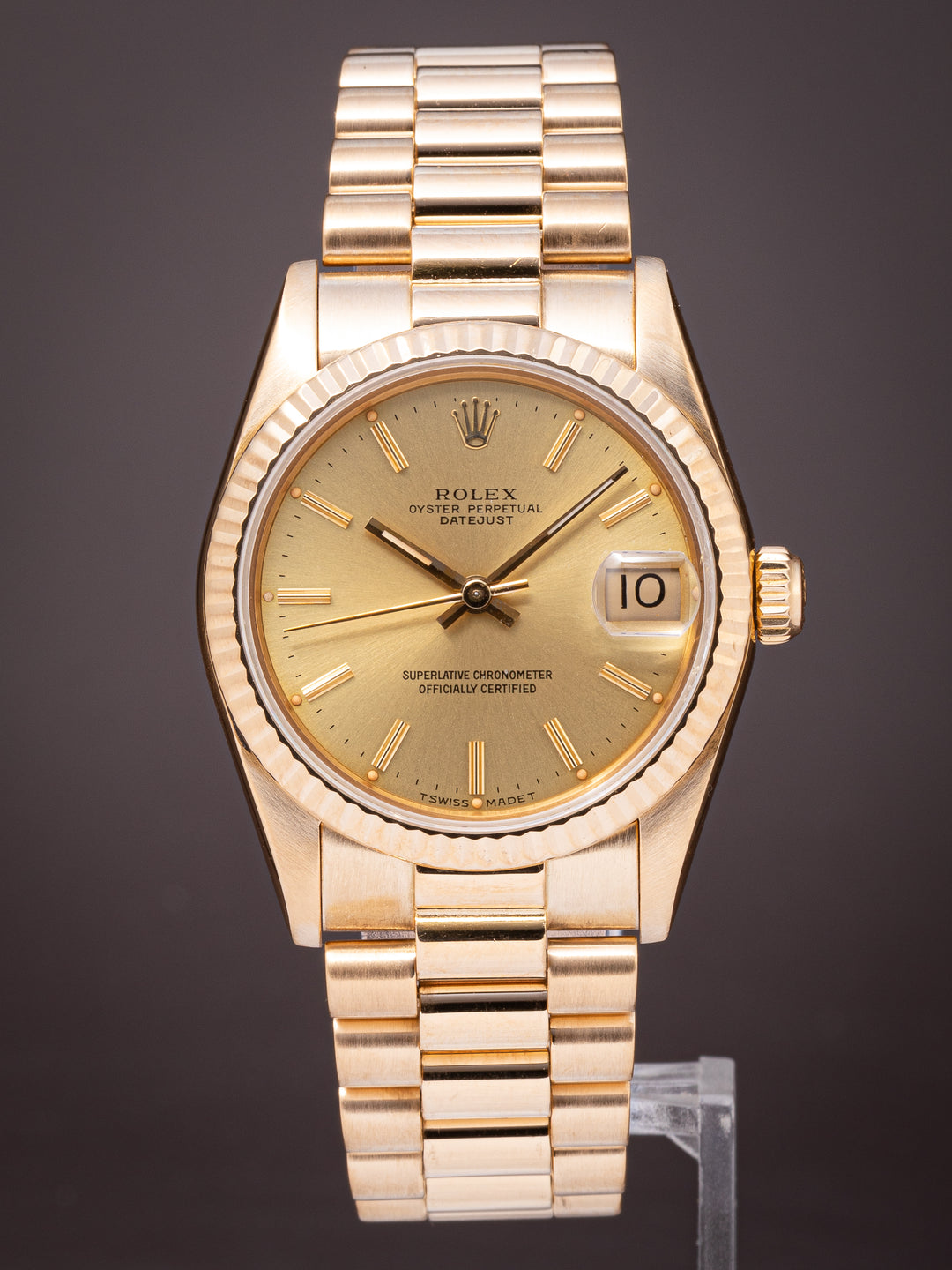 Rolex 18k Yellow Gold Women's Datejust (68278)