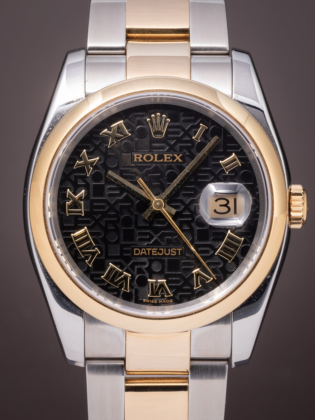 Rolex Stainless Steel and 18k Yellow Gold Datejust (116203)