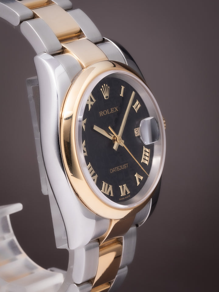 Rolex Stainless Steel and 18k Yellow Gold Datejust (116203)