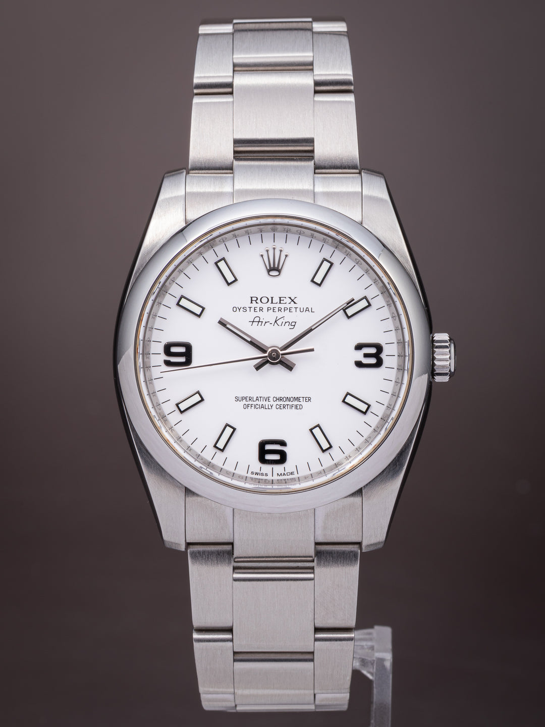 Rolex Stainless Steel Air-King (114200)