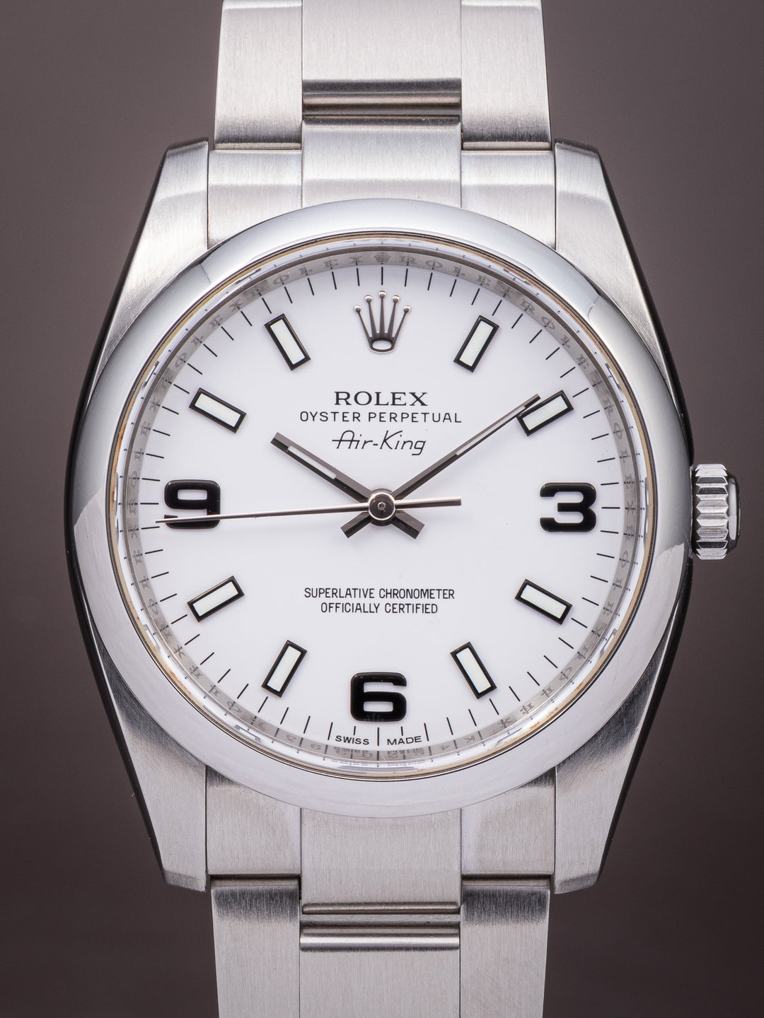 Rolex Stainless Steel Air-King (114200)