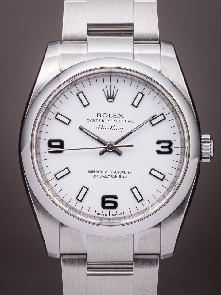 Rolex Stainless Steel Air-King (114200)