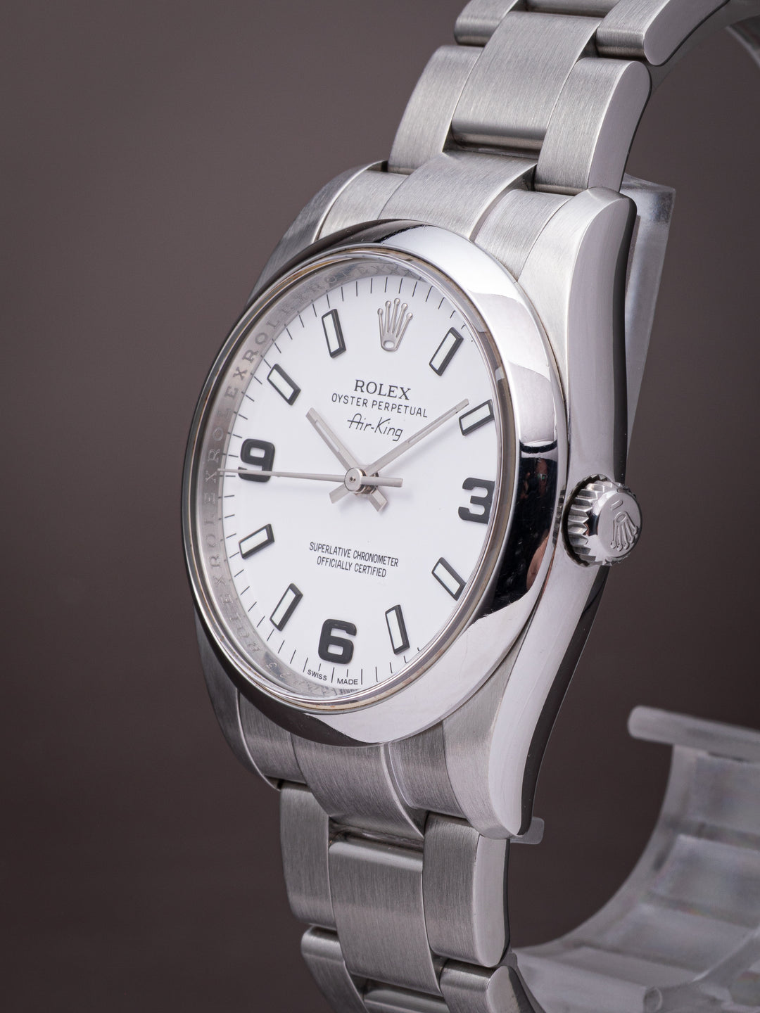 Rolex Stainless Steel Air-King (114200)