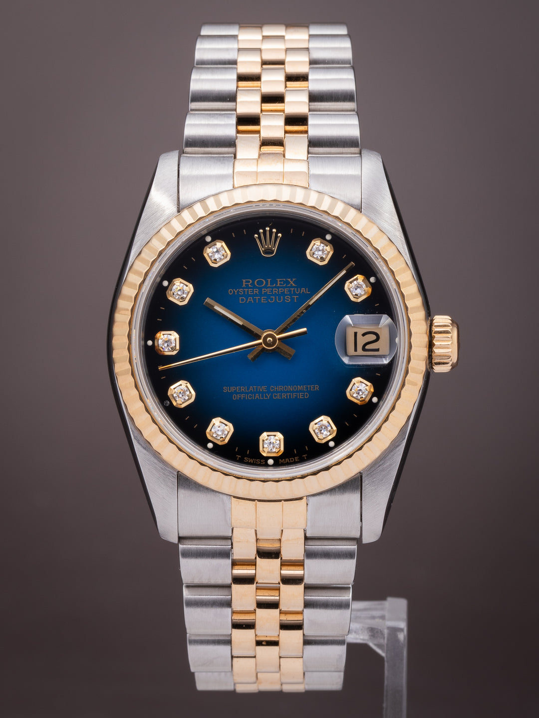 Rolex Stainless Steel and 18k Yellow Gold Women's Datejust (68273)