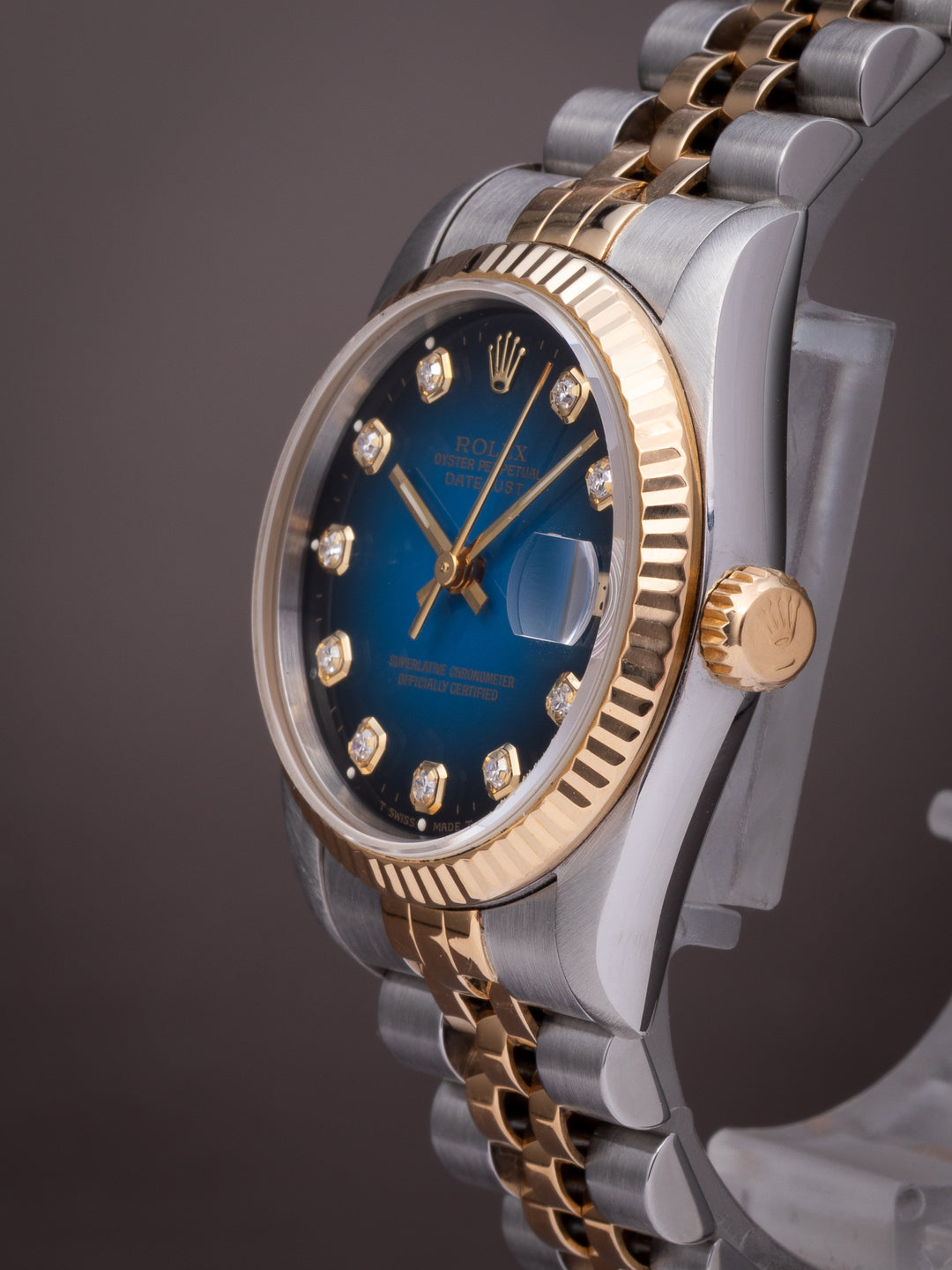 Rolex Stainless Steel and 18k Yellow Gold Women's Datejust (68273)