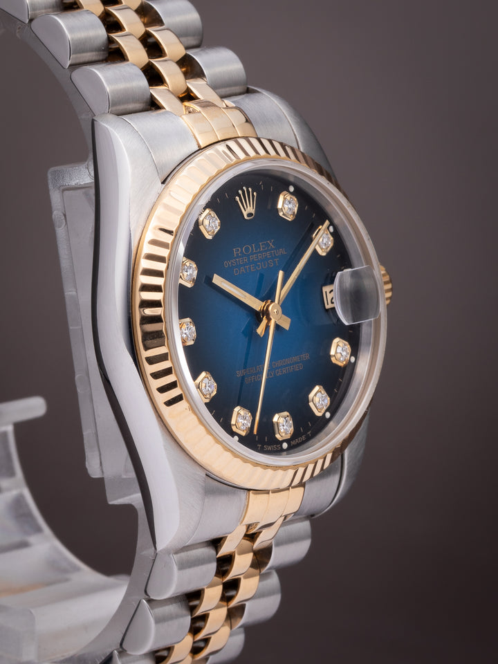 Rolex Stainless Steel and 18k Yellow Gold Women's Datejust (68273)