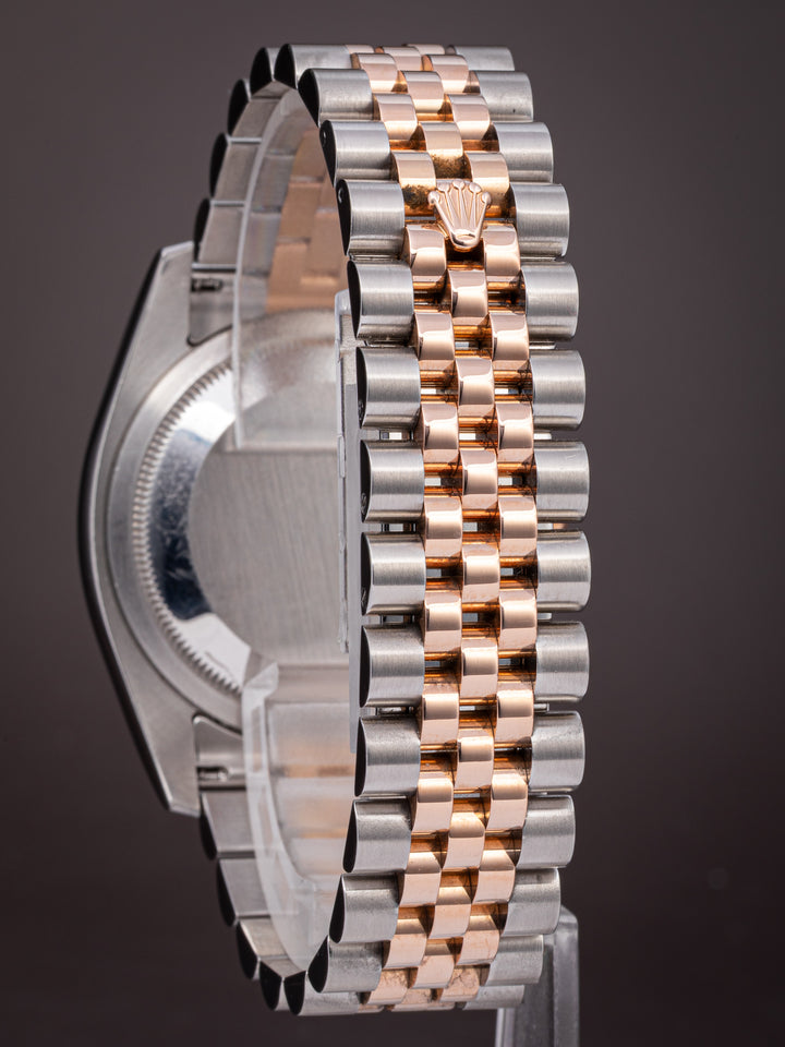 Rolex Stainless Steel and 18k Rose Gold Datejust (116231)