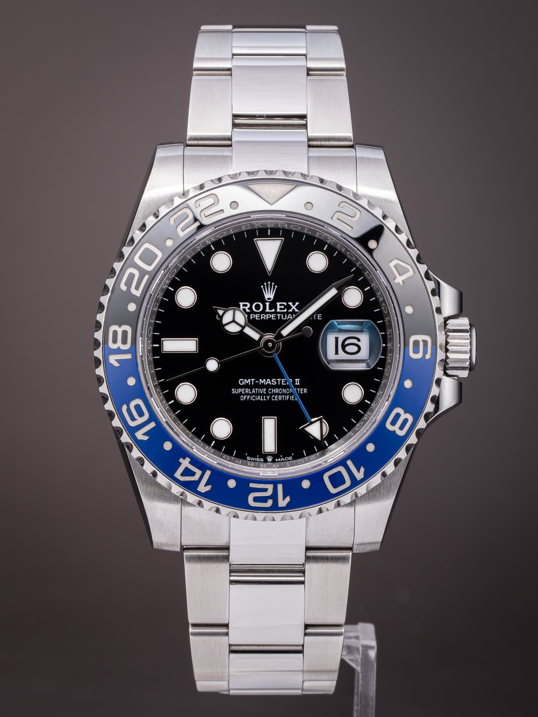 Rolex Stainless Steel GMT-Master II (126710BLNR)