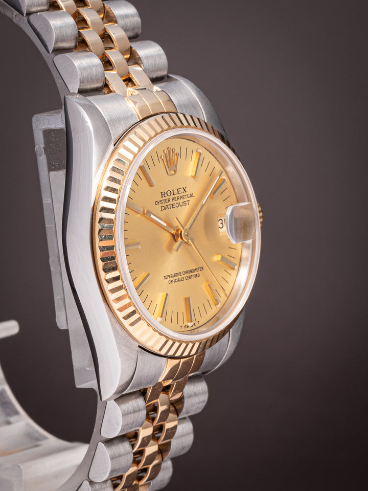 Rolex Stainless Steel and 18k Yellow Gold Women's Datejust (68273)