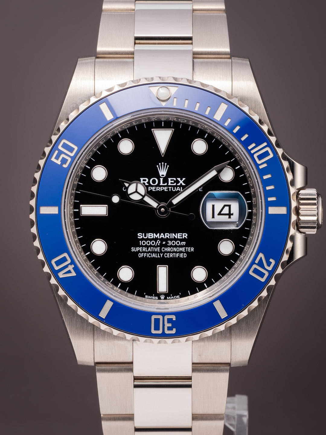 Rolex 18k White Gold Submariner Date (126619LB)