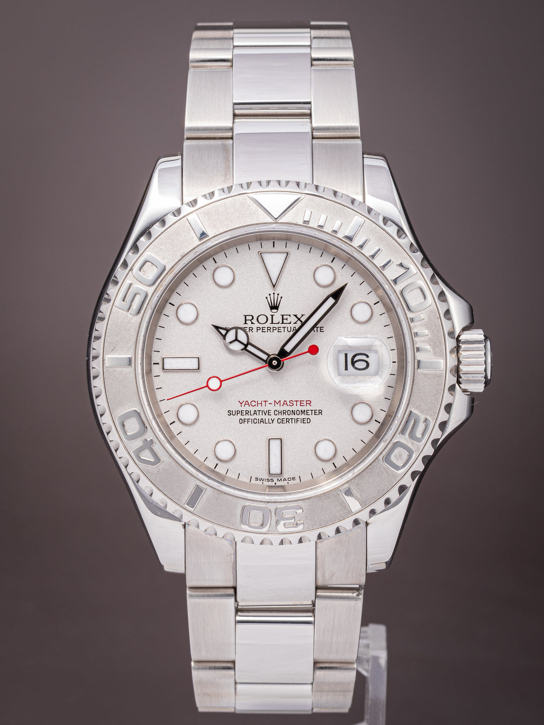 Rolex Stainless Steel and Platinum Yacht-Master (16622)