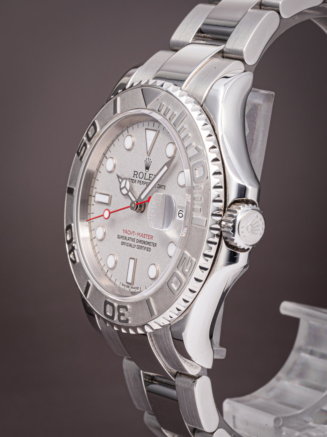 Rolex Stainless Steel and Platinum Yacht-Master (16622)