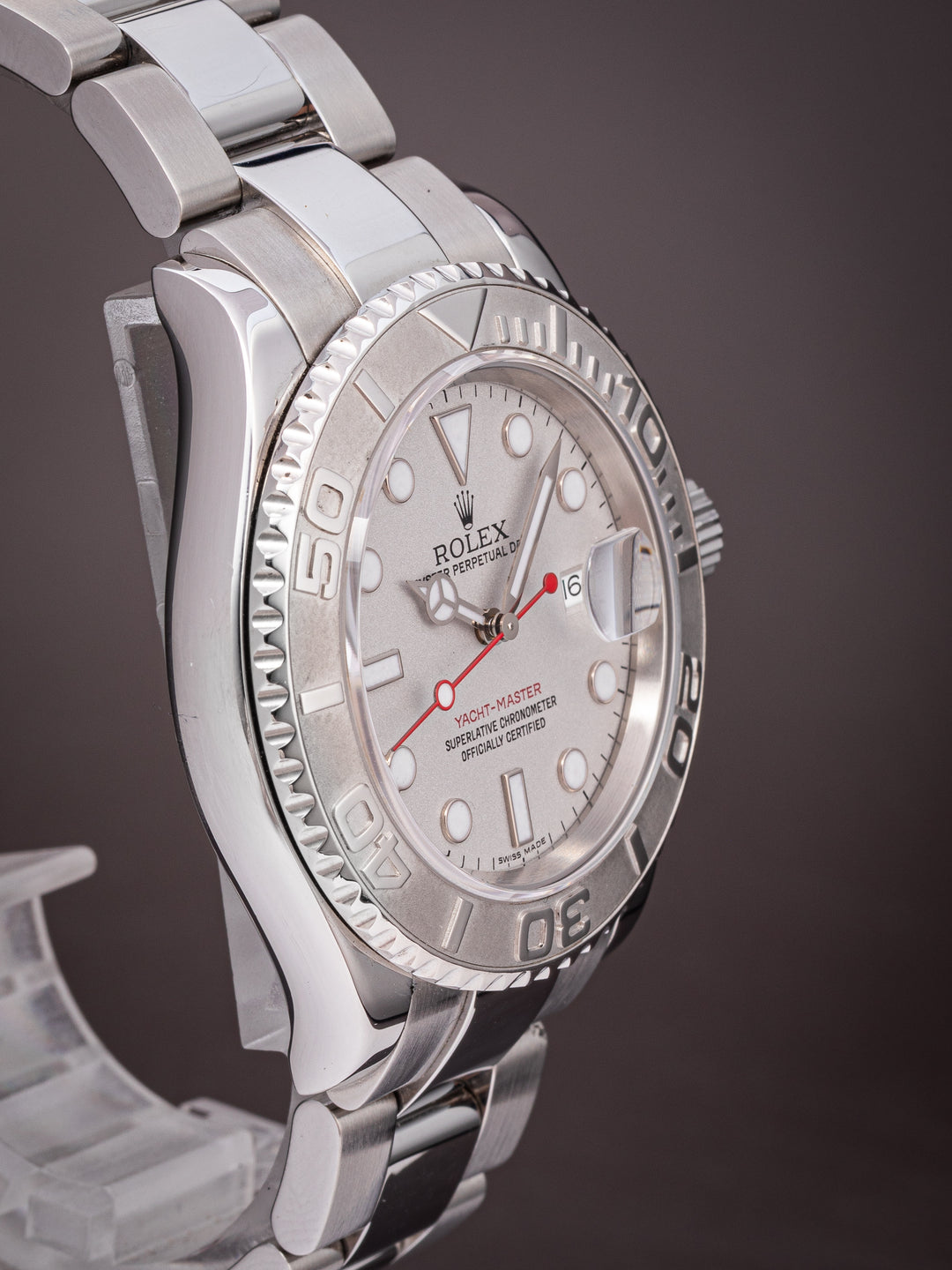 Rolex Stainless Steel and Platinum Yacht-Master (16622)