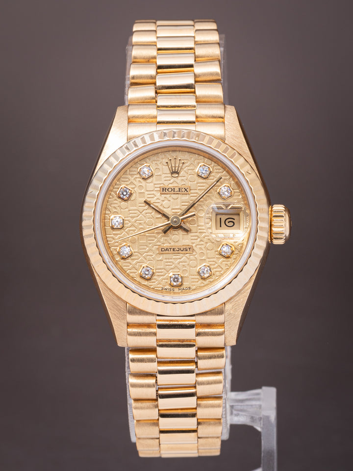 Rolex 18k Yellow Gold Women's Datejust (69178)