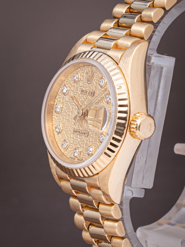 Rolex 18k Yellow Gold Women's Datejust (69178)