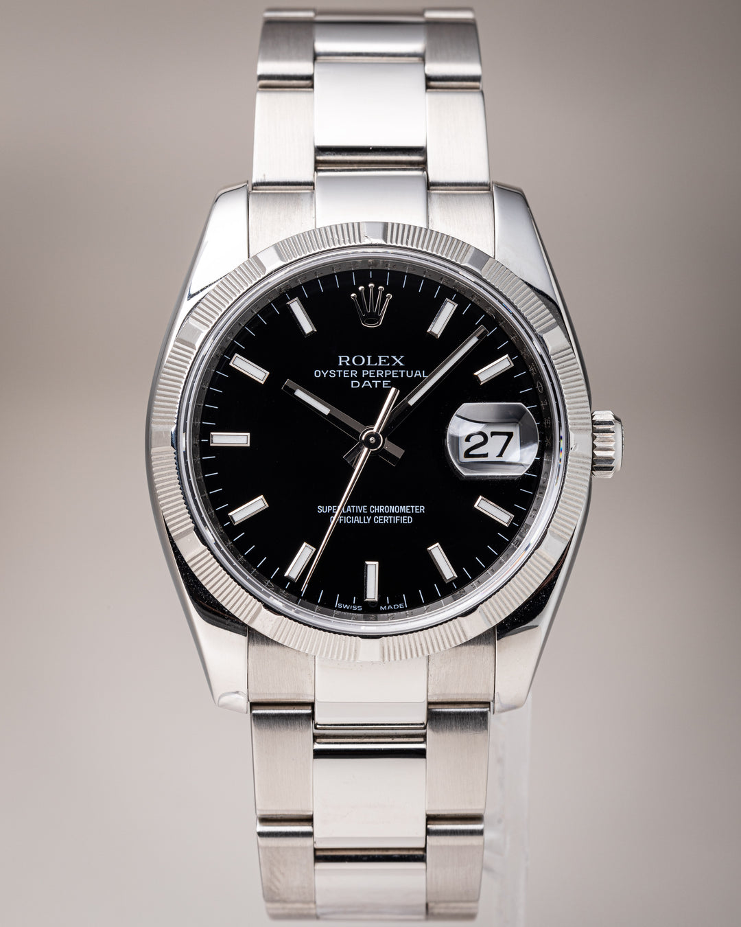 Rolex Stainless Steel Date (115220)