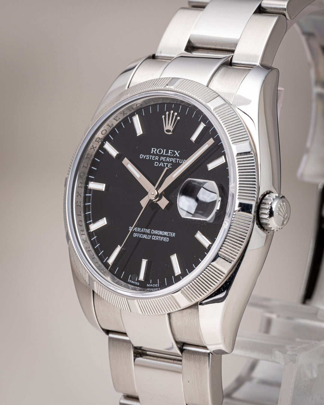 Rolex Stainless Steel Date (115220)