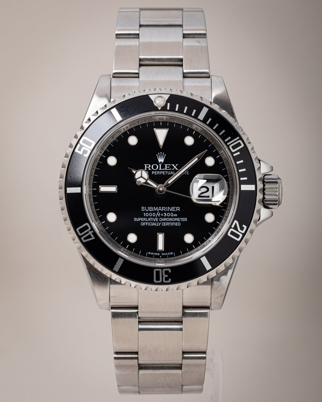 Rolex Stainless Steel Submariner Date (16610)