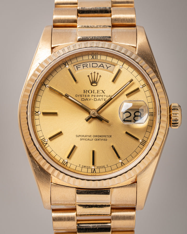 Rolex 18k Yellow Gold Day-Date (18038)